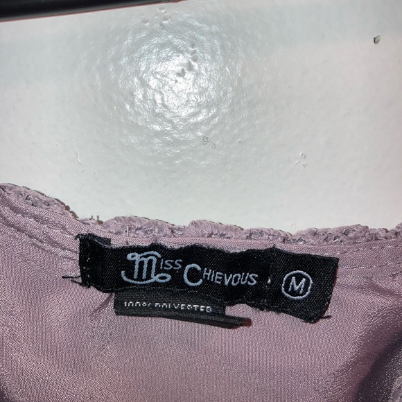 Purple off the shoulder top - Picture 2 of 2